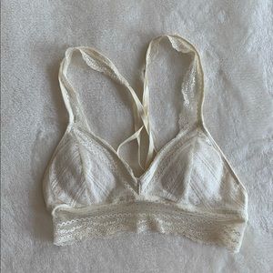 Aeropostale Lace Criss Cross Bralette
